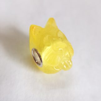 Amber Carved Dog