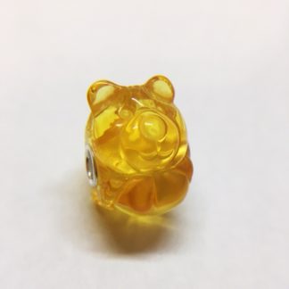 Amber Carved Bear.Love