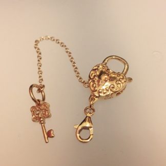 14k Gold Antique Lock