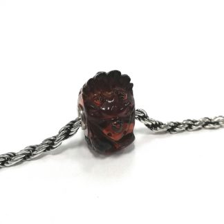 Carved Amber Triceratops 4