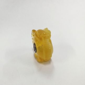 Carved Amber Elephant 3