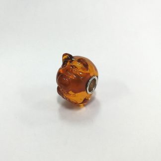 Carved Amber Bear 3
