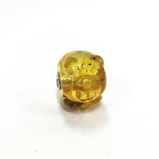 Carved Amber Bear 6