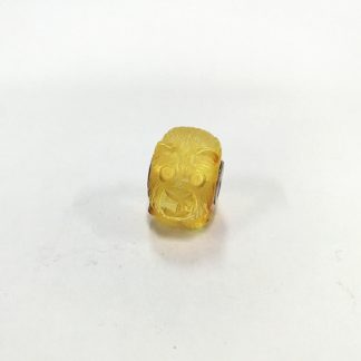 Carved Amber Bear 8