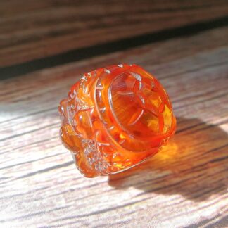 Carved Amber Turtle main