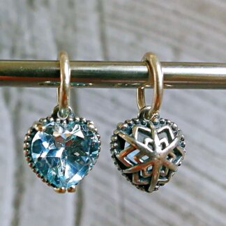 Icy Heart Dangle