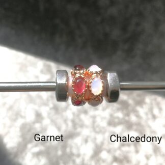 Five Petals Spacer Opal