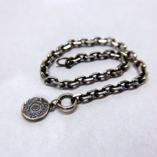 Sterling Silver Crossed Bracelet