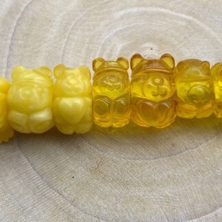 Christmas Bear Craved Amber