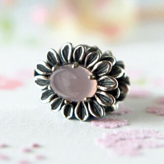 Serenade Bead - Pink Chalcedony